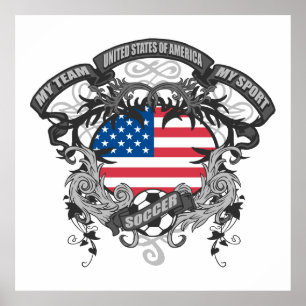 Póster Futebol América