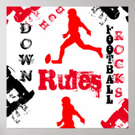 Poster Futebol Americano