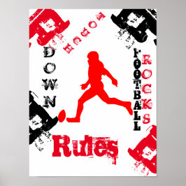 Poster Futebol Americano