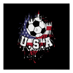 Póster Futebol americano EUA