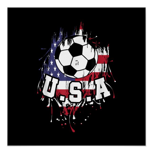 Póster Futebol americano EUA (Frente)