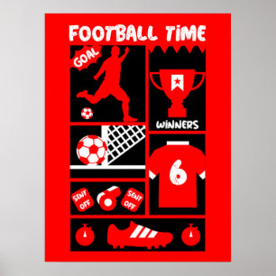 Poster Futebol britânico