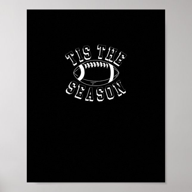 Poster Futebol Da Época No outono De Outono (Frente)