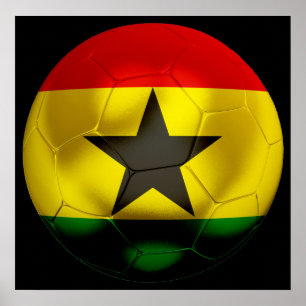 Poster Futebol de Ghana