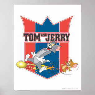 Poster Futebol de Tom e de Jerry (futebol) 7