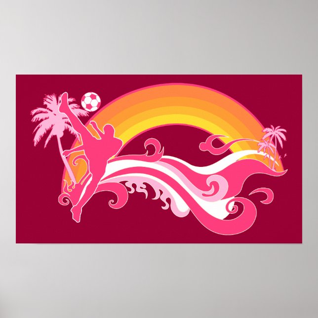 Póster futebol de verão (Frente)