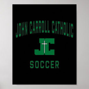 Poster Futebol do John Carroll Catholic High School Caval