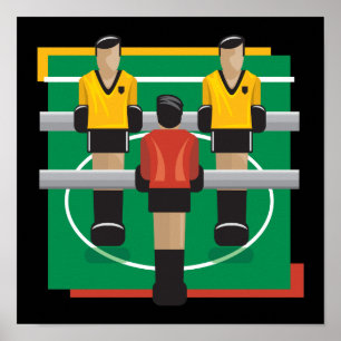Póster Futebol do Tabletop