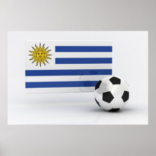 Póster Futebol do Uruguai