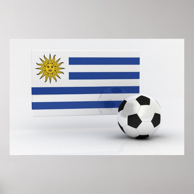 Póster Futebol do Uruguai (Frente)