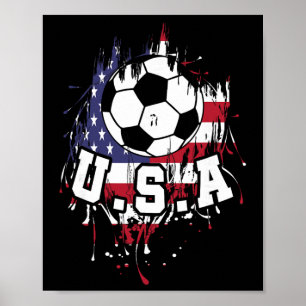 Poster Futebol dos Estados Unidos Futebol Americano Usa F