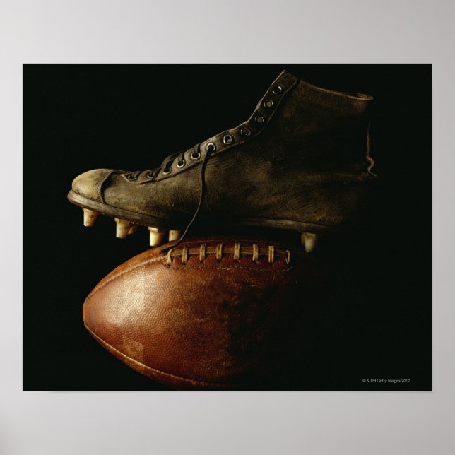 Póster Futebol e Cleat (Frente)