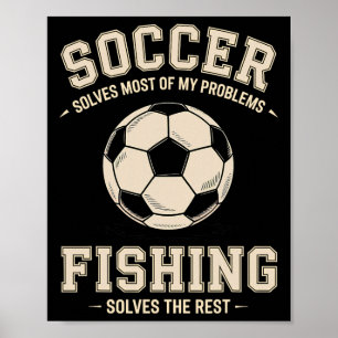 Poster Futebol e Pesca Os Solucionadores de Problemas Def