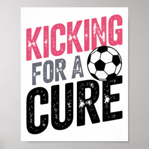 Poster Futebol em Direção a uma Cura 