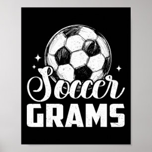 Poster Futebol Gramas Correspondência Família Futebol