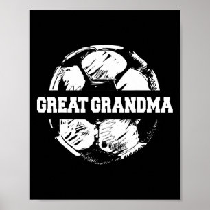 Poster Futebol Grande Vovó Futebol Ll Dividido Futebol En