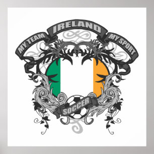 Póster Futebol Ireland