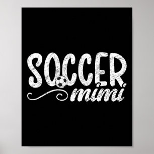 Poster Futebol Mimi Orgulhosa Mimi De Um Jogador De Futeb