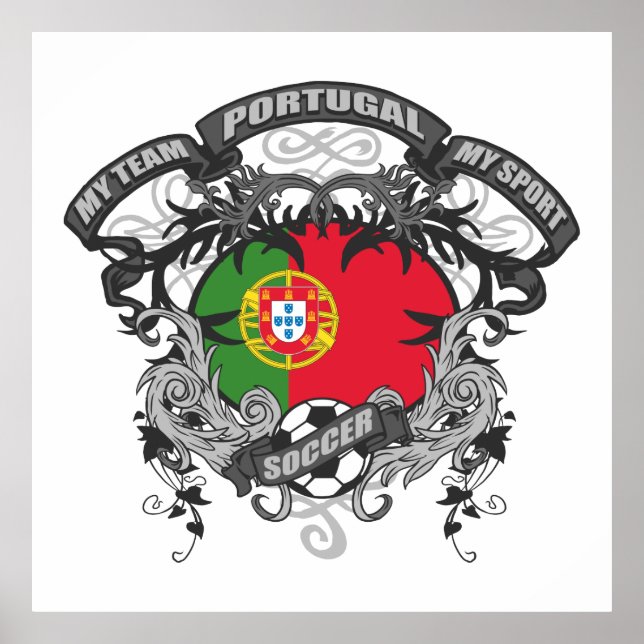 Póster Futebol Portugal (Frente)