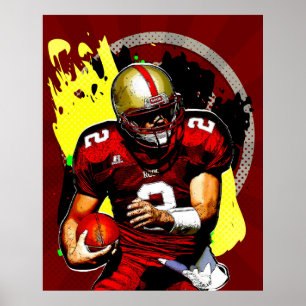 Poster Futebol Quarterback