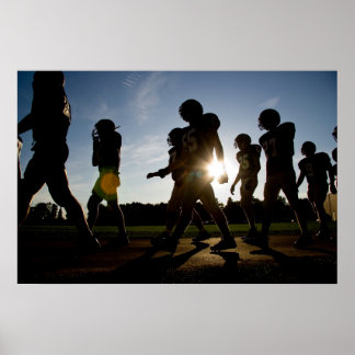 Póster Futebol Walk