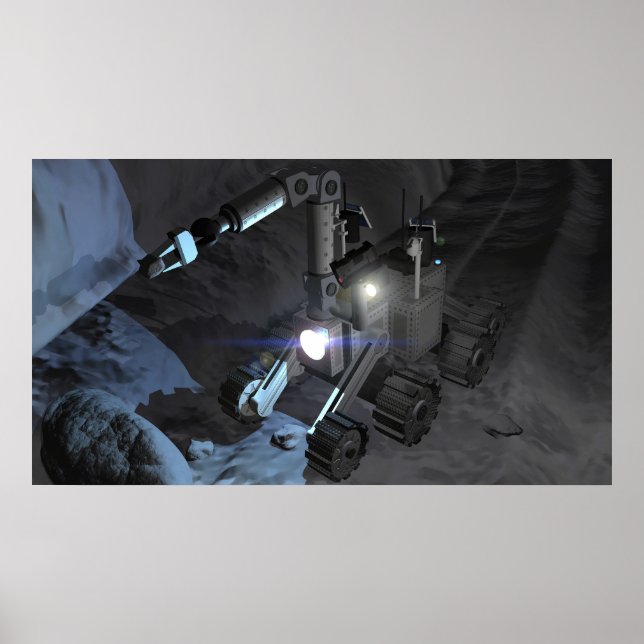 Poster Futuras missões de exploração do espaço 9 (Frente)