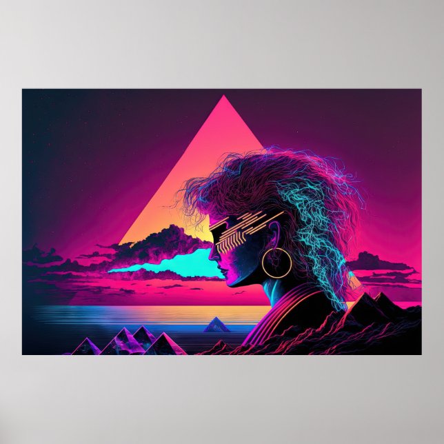 Poster Futurismo Femme: O Uso Majestoso (Frente)