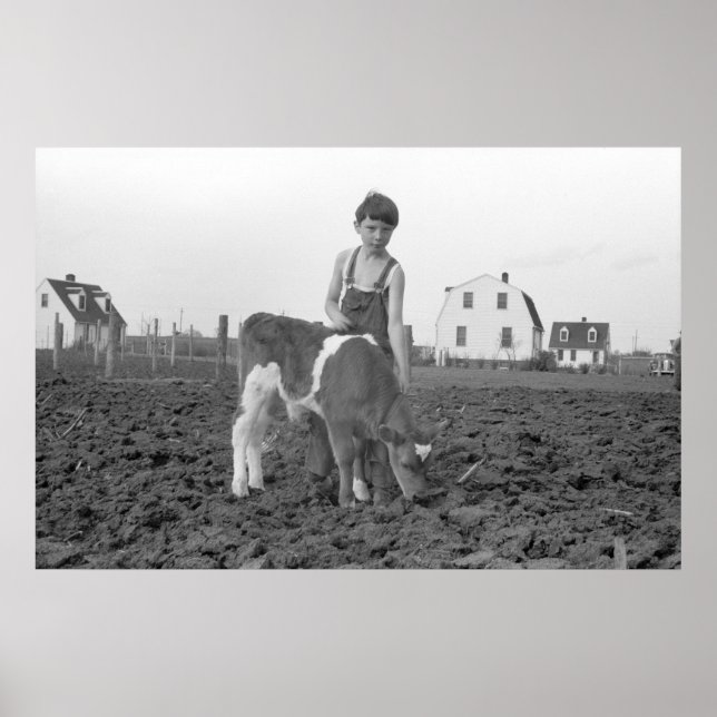 Póster Futuro Agricultor, 1940 (Frente)