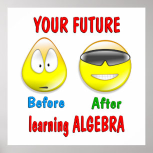 Poster Futuro da álgebra