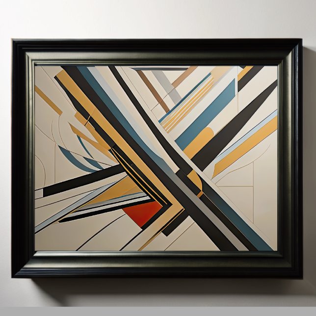 Poster Futuro de Design Abstrato Moderno 4:5 (Criador carregado)