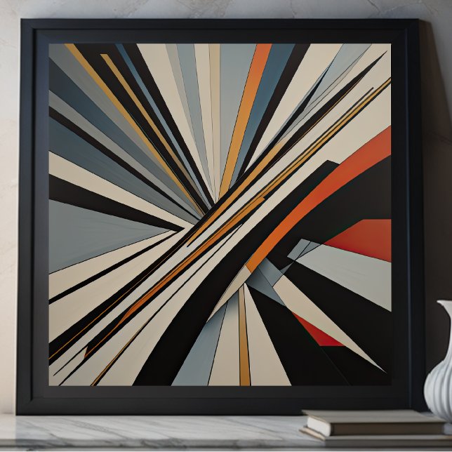 Poster Futuro de Design Abstrato Moderno IV (Criador carregado)