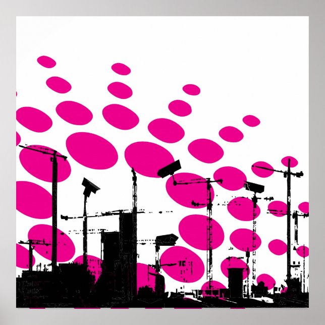 Póster Futuro distópico (Frente)