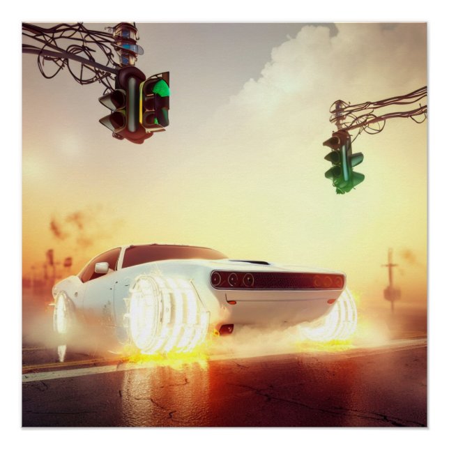 Póster Futuro do Mod do Carro? 009 (Frente)