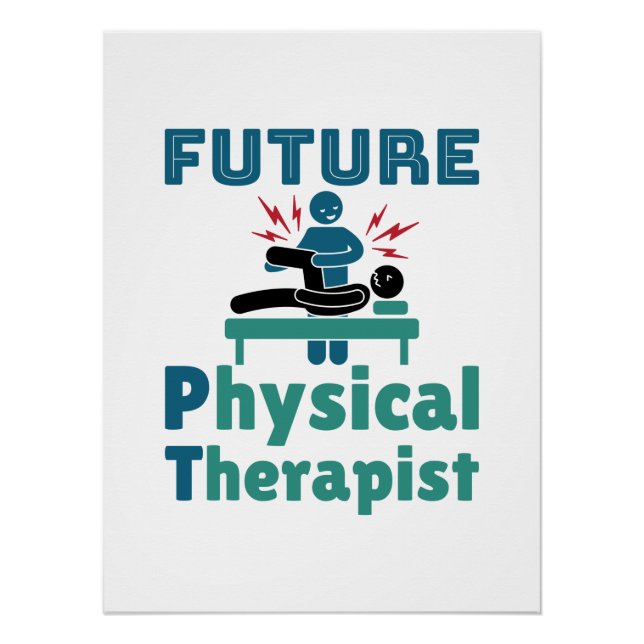Póster Futuro Fisioterapeuta Estudante de FT (Frente)