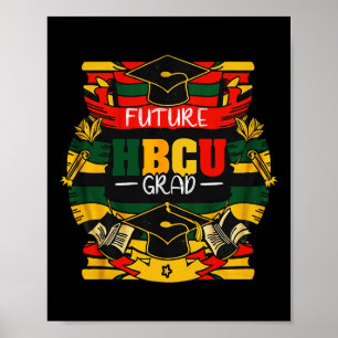 Poster Futuro Formando Hbcu Meninos Meninas Crianças Grad