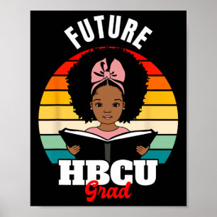 Poster Futuro Hbcu Formando a História Negra Africana Mês