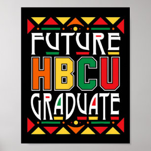 Poster Futuro Hbcu Formando Históricas Colégios Negros Un