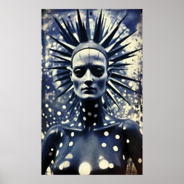 Poster Futuro Vigor - Arte Surrealista de Ken Gage