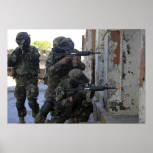 Poster Fuzileiros navais chilenos