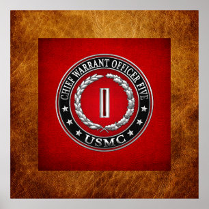 Póster Fuzileiros navais dos E.U.: Autorização principa