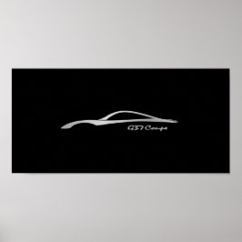 Poster G37 Traço de pincel