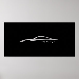 Poster G37 Traço de pincel