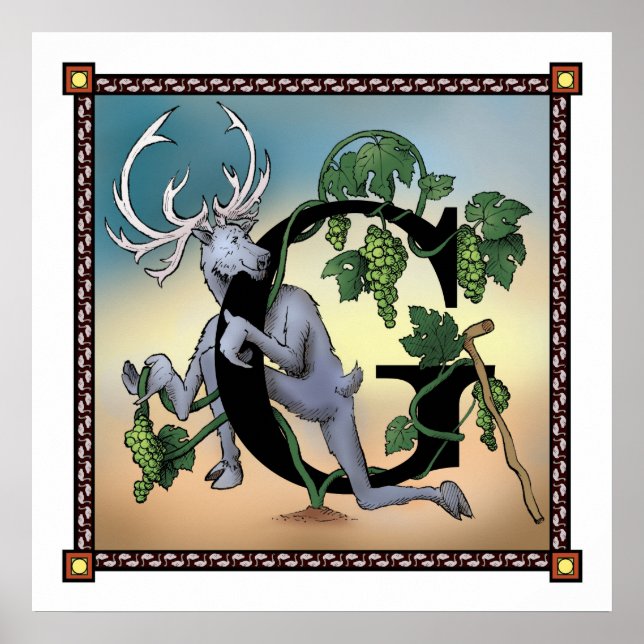 Poster G é para Gallant (Frente)