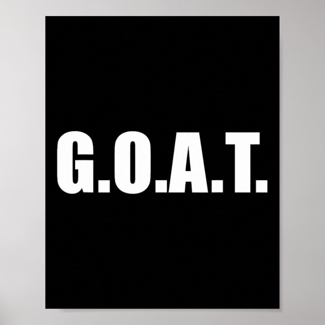 Poster G.o.a.t Maior de todos os tempos (Frente)