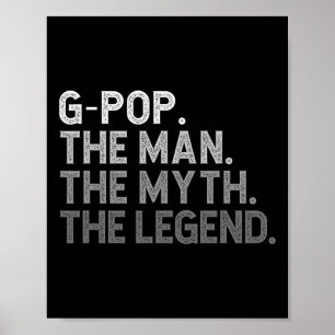 Poster G-pop O Homem O Mito A Lenda Pai&#;'s Day