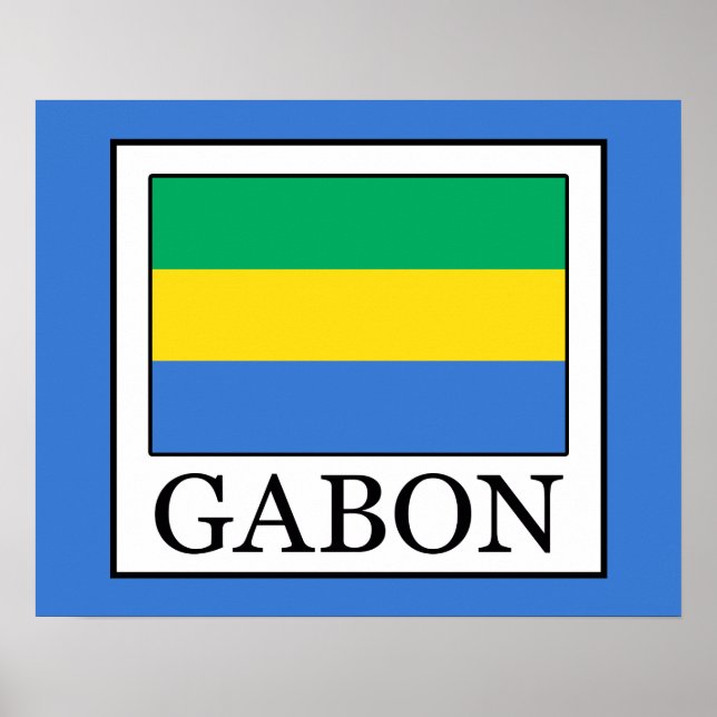 Poster Gabão (Frente)