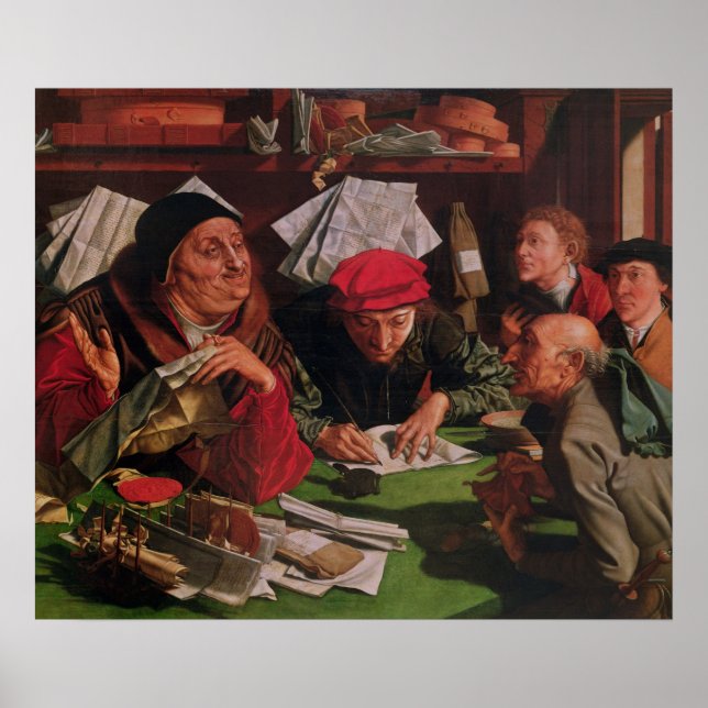 Póster Gabinete do Advogado, c.1545 (Frente)