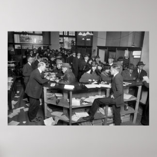 Póster Gabinetes IRS, 15 de abril de 1920