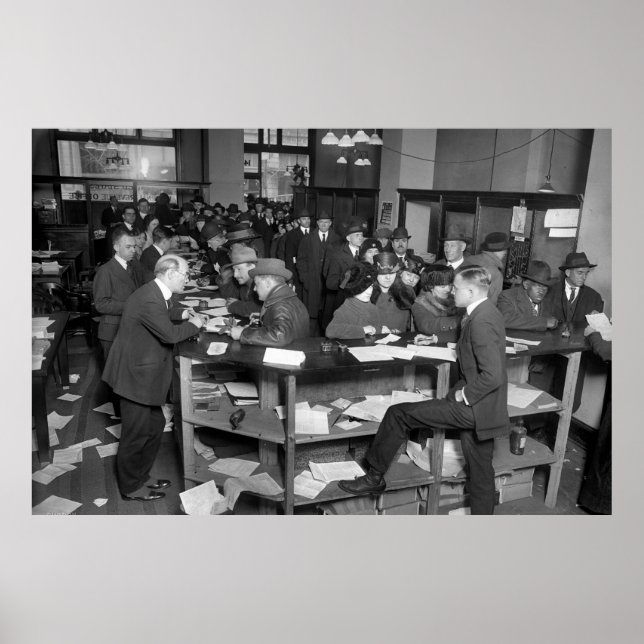 Póster Gabinetes IRS, 15 de abril de 1920 (Frente)