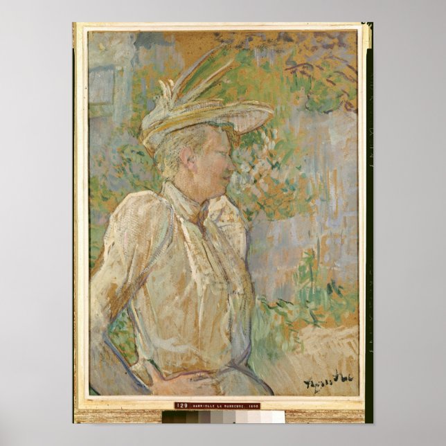 Poster Gabrielle o Dancer, 1890 (Frente)